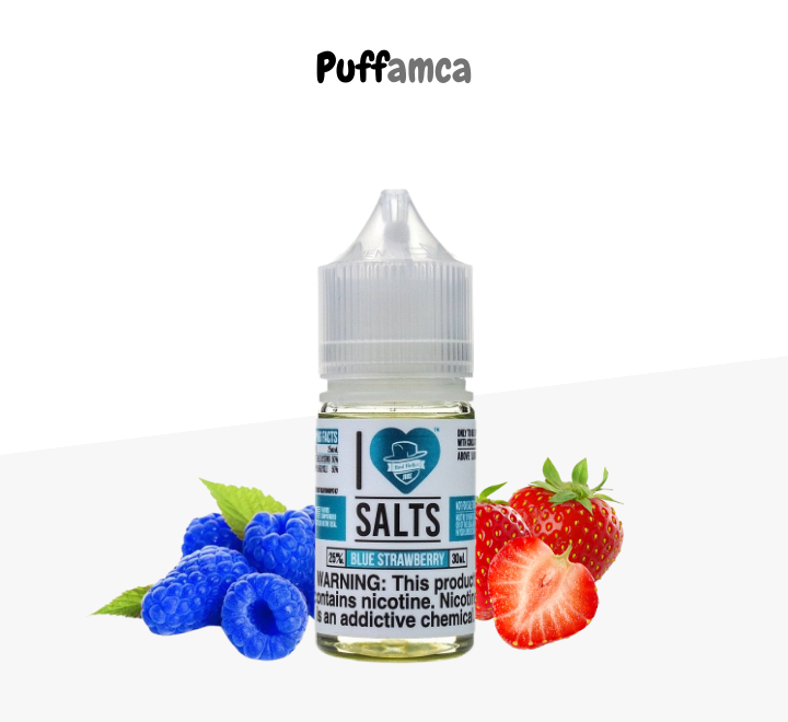 I Love Salts Blue Strawberry Salt Likit puffamca.com.tr