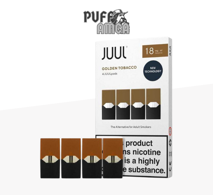 Juul Golden Tobacco 1.8% Pod Kartuş puffamca.com.tr